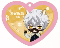 【中古】キーホルダー・マスコット(キャラクター) 鳴狐 「続 刀剣乱舞-花丸- 続 刀犬乱舞-花丸-!? ラバーキーホルダーコレクション ハート VOL.2」