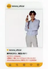 【中古】キャラカード ジェイホープ ミニフォトカード(日本語版)  「LEMONA×BTS(防弾少年団)」 対象商品購入特典