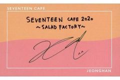 SEVENTEEN Cafe 2020 ジョンハン サインカード - メルカリ