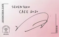 【中古】キャラカード ウジ メンバーカード 「SEVENTEEN CAFE 2020」 フード・デザート注文特典