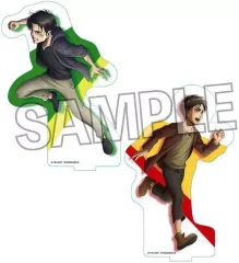 【中古】アクリルスタンド・アクリルパネル エレン＆リヴァイ 描き下ろし2019 アクリルスタンド 「進撃の巨人」