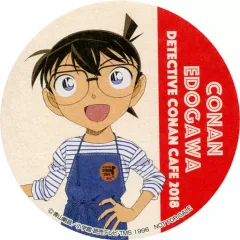 【中古】コースター(キャラクター) 江戸川コナン オリジナルコースター 「名探偵コナンカフェ2018」 ドリンク注文特典