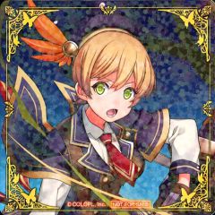 [중고] 머그컵·탕만 꿈꿔진 소녀 밀리 비주얼 코스터 [퀴즈 RPG 마법사와 검은 고양이의 위즈 황혼 메아레스 <순환 다행>정권] 관련 상품 구입 특전