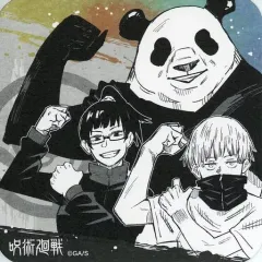 【中古】マグカップ・湯のみ 禪院真希＆狗巻棘＆パンダ 「呪術廻戦 アートコースター」 BOX購入特典