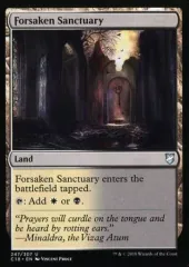 【中古】マジックザギャザリング [UC]：Forsaken Sanctuary/放棄された聖域