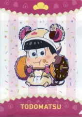 【中古】クリアファイル トド松(ミニ) A4クリアファイル 「おそ松さんのWEBくじ 第6弾 ミニちゅーア スポーツフェス」 D-12賞