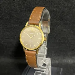 【稼働品】 SEIKO Socie 11-0870 手巻 腕時計 セイコー 動作確認済み 21石 金メッキ