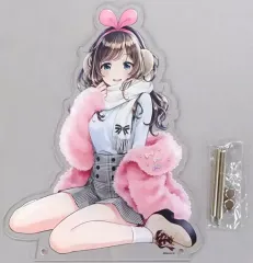 【中古】アクリルスタンド・アクリルパネル キズナアイ(冬服) ビッグアクリルスタンド 「バーチャルYouTuber」 C95グッズ
