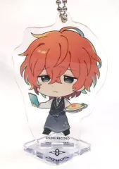 【中古】キーホルダー・マスコット(キャラクター) 観音坂独歩 「ヒプノシスマイク -Division Rap Battle-×animatecafe トレーディングアクリルスタンドキーホルダー カフェスタイルver.」