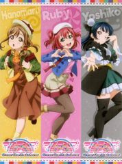 [중고]타월·수건(캐릭터) 전 3종 세트 머플러 타올"1학년"[러브라이브! 선샤인!! The School Idol Movie Over the Rainbow]