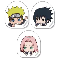 【中古】小物(キャラクター) うずまきナルト＆うちはサスケ＆春野サクラ トイズワークスコレクション にいてんごくりっぷ3個セット 「NARUTO-ナルト-疾風伝」