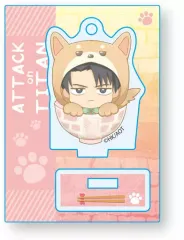 【中古】小物(キャラクター) リヴァイ(着ぐるみ) わんこめしミニスタンド 「進撃の巨人 Season 3」