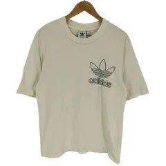 アディダスオリジナルス adidas Originals 19SS OUTLINE TEE WHITE アウトラインTシャツ ホワイト メンズ import：L 