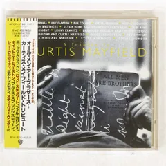 帯 国内盤 VA/A TRIBUTE TO CURTIS MAYFIELD/WARNER WPCP5796 CD □