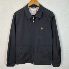 McGREGOR マックレガー ドリズラージャケット ワンポイントロゴ ブラック Lサイズ メンズ 古着 アメカジ トラッド　ブルゾン