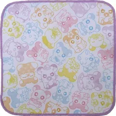 【中古】雑貨 ハムちゃんず(総柄) ハンドタオル 「一番くじ とっとこハム太郎～PURICHU BOUQUET～でちゅ」 E賞