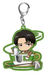 【中古】雑貨 リヴァイ 「進撃の巨人 トレーディングアクリルキーホルダー カップインシリーズ」