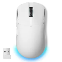 ゲーミングマウス ワイヤレス ゲーミング マウス 無線 Bluetooth 超軽量 75g 低遅延 1ms 超高速 高耐久 8000DPI Type-C RGBライト オプティカルセンサー 5ボタン PC windows mac IOS Androidスマ 0