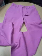 ピンク色 レディース スーツ ズボン