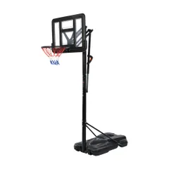 バスケットゴール 屋外用 家庭用 高さ調節6段階 230-305cm ミニバス対応 移動式 組立簡単 バスケットボール ゴールポスト 頑丈 練習用 子供 大人兼用 スポーツ用品 バスケ用品 バスケットボール練習器具