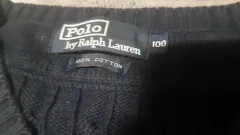 ポロVネックニット サイズ タグ参考