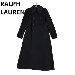 アンゴラ混　ラルフローレン　ロングコート　ジャケット　S〜Mサイズ相当
