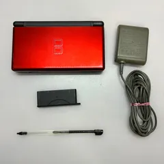 【オープン記念クーポン配信中】【動作確認済み】　Nintendo DS Lite クリムゾンブラック 液晶黄ばみなし 良品