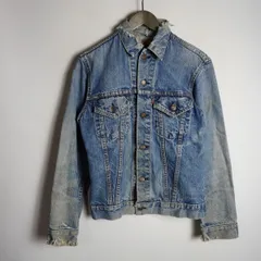 希少 70s Vintage USA製 Levi's リーバイス 70505 4th デニム トラッカー ジャケット big E ビッグE ボタン裏525 ビンテージ 青 本物 816P★2