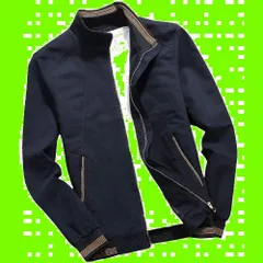 メンズ ジャケット ノーカラー オシャレ [アスペルシオ] [aspersio]