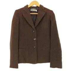 サルヴァトーレフェラガモ カシミヤ テーラードジャケット 金ボタン ブラック サルバトーレフェラガモ カシミヤ混アウター 黒 50 ジャケット