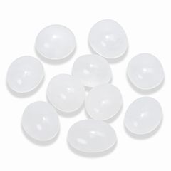 【数量限定】タンブル研磨天然クォーツクリスタルストーン、クリスタルとヒーリングストーンクォーツバルク、ウィッカ、レイキ、ヒーリングエネルギー、チャクラストーン、魔術用品(10個)