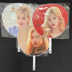 TWICE うちわ3点セット　サナ　推し活　K-POP　韓国