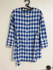 145) ビーンポール キッズ ジュニア 女の子 チェック柄ワンピース