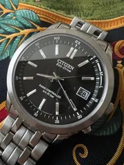 シチズン☆エコドライブ☆電波ソーラー時計☆メンズ☆