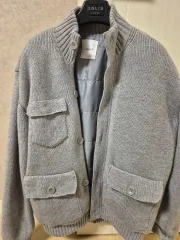 LEDEPT ニット ジャケット グレー M(100-105)