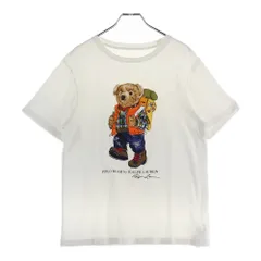 POLO RALPH LAUREN (ポロラルフローレン) POLO BEAR ポロベア プリントTシャツ カットソー ホワイト
