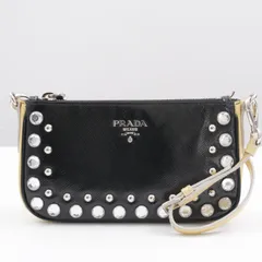 【新品同様】PRADA プラダ サフィアーノ ミニ バッグ