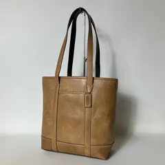 2510-387｜コーチ トートバッグ レザー ブラウン