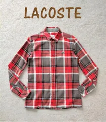 LACOSTE SPORT ラコステ チェックシャツ 39
