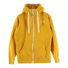THE NORTH FACE (ザノースフェイス) REARVIEW FULL ZIP HOODIE リアビュー ダブルポケット フルジップ フーデッド スウェット パーカー イエロー NT12340