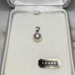 新品・百貨店商品／総本店】2486ラジオ関西企画商品アコヤ真珠7.5-8.0 