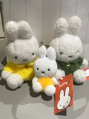 (タグ付き) ミッフィー ボア ぬいぐるみ 3種セット