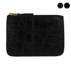 コムデギャルソン COMME DES GARCONS 財布 ポーチ/コインケース EMBOSSED LOGOTYPE ZIP POUCH [エンボス ロゴタイプ] レディース メンズ SA8100EL