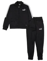 [プーマ] スーツ 上下セット BASEBALL トリコット トレーニングスーツ 681410 ガールズ 24年秋冬カラー ブラック(01) [24年秋冬カラー プーマ ブラック(01)] [140]