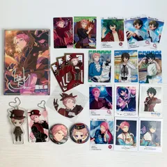 あんさんぶるスターズ Valkyrie グッズセット 紙類 カード 缶バッジ アクリルキーホルダー アクキー 他 斎宮宗 影片みか ヴァルキュリー まとめ売り あんスタ