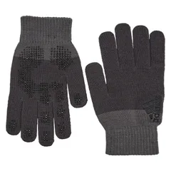 [アディダス] グローブ ベーシック ニットグローブ ユニセックス大人 SU950 カーボン (JH3735) L [カーボン(JH3735)] [L]