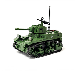 ESシリーズ アメリカ M3スチュアート ブロック戦車 601PCS パンツァーブロックス