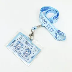 サンリオ マイメロディ＆クロミ 幅広ネックストラップ MU DOLLY MIX ブルー Sanrioのサムネイル