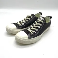 converse コンバース ローカット スニーカー オールスター ライト レース OX 軽量 23.5cm ブラック 黒 キャンバス