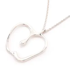 ティファニー ネックレス レディース エルサ ペレッティ アップル ロングネックレス シルバー SV925 TIFFANY 中古